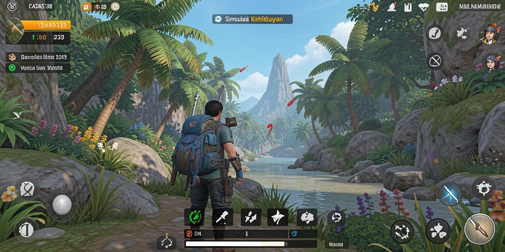 Tangkapan layar utama dari gameplay <strong>CADAS138</strong> yang menampilkan interaksi dan desain yang menarik.