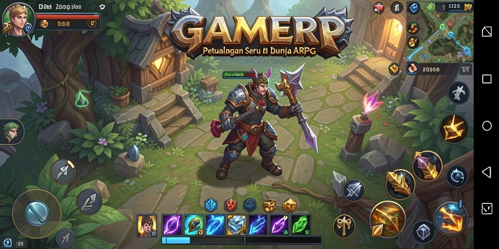 Gameplay menakjubkan dengan aksi seru dalam <strong>GAMERP</strong>.