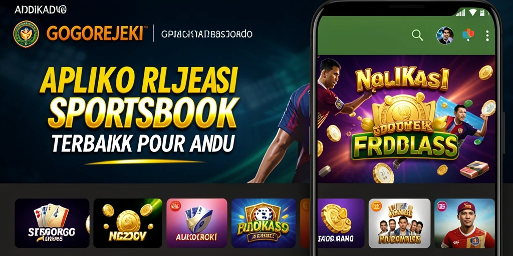 Tampilan gameplay GOGOREJEKI yang menampilkan fitur taruhan olahraga.