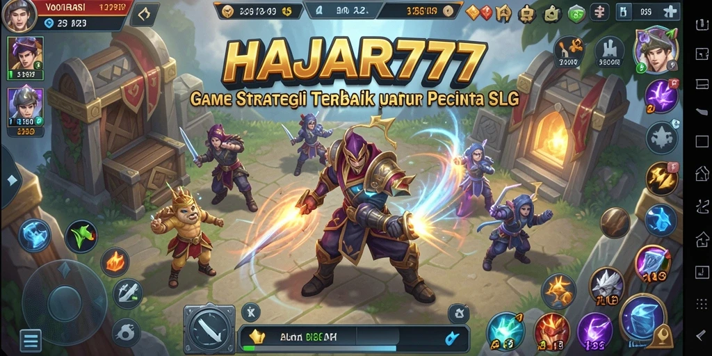 Screenshot gameplay HAJAR777 menampilkan aksi strategi mendalam.