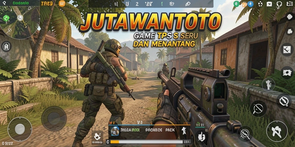 Tangkapan layar dari gameplay menegangkan JUTAWANTOTO.