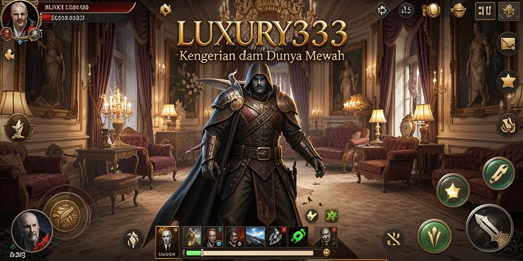 Gameplay LUXURY333 yang menegangkan dan menyeramkan.