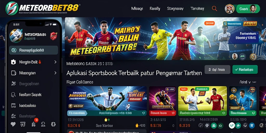Tampilan gameplay menegangkan di METEORBET88 saat taruhan berlangsung.