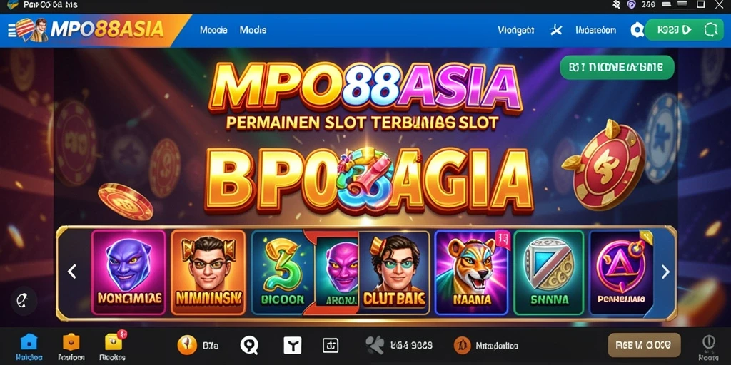 Tampilan gameplay MPO88ASIA yang menarik dan penuh warna.