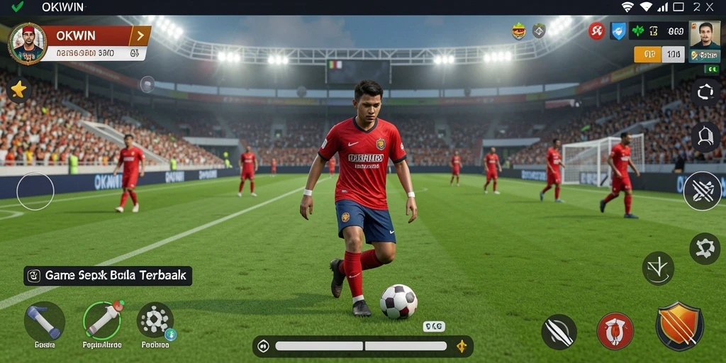 Tampilkan gameplay seru dan menegangkan dalam OKWIN.