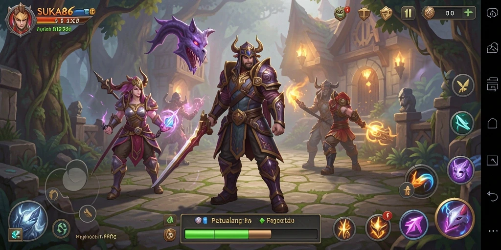Gameplay ARPG yang intens dan grafis menakjubkan dalam SUKA86.