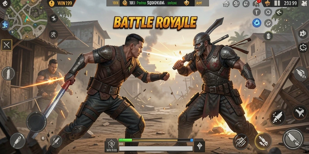 Pengalaman menegangkan dalam pertarungan Battle Royale.