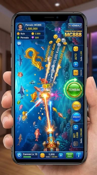 Screenshot proses pengunduhan aplikasi di mc888.